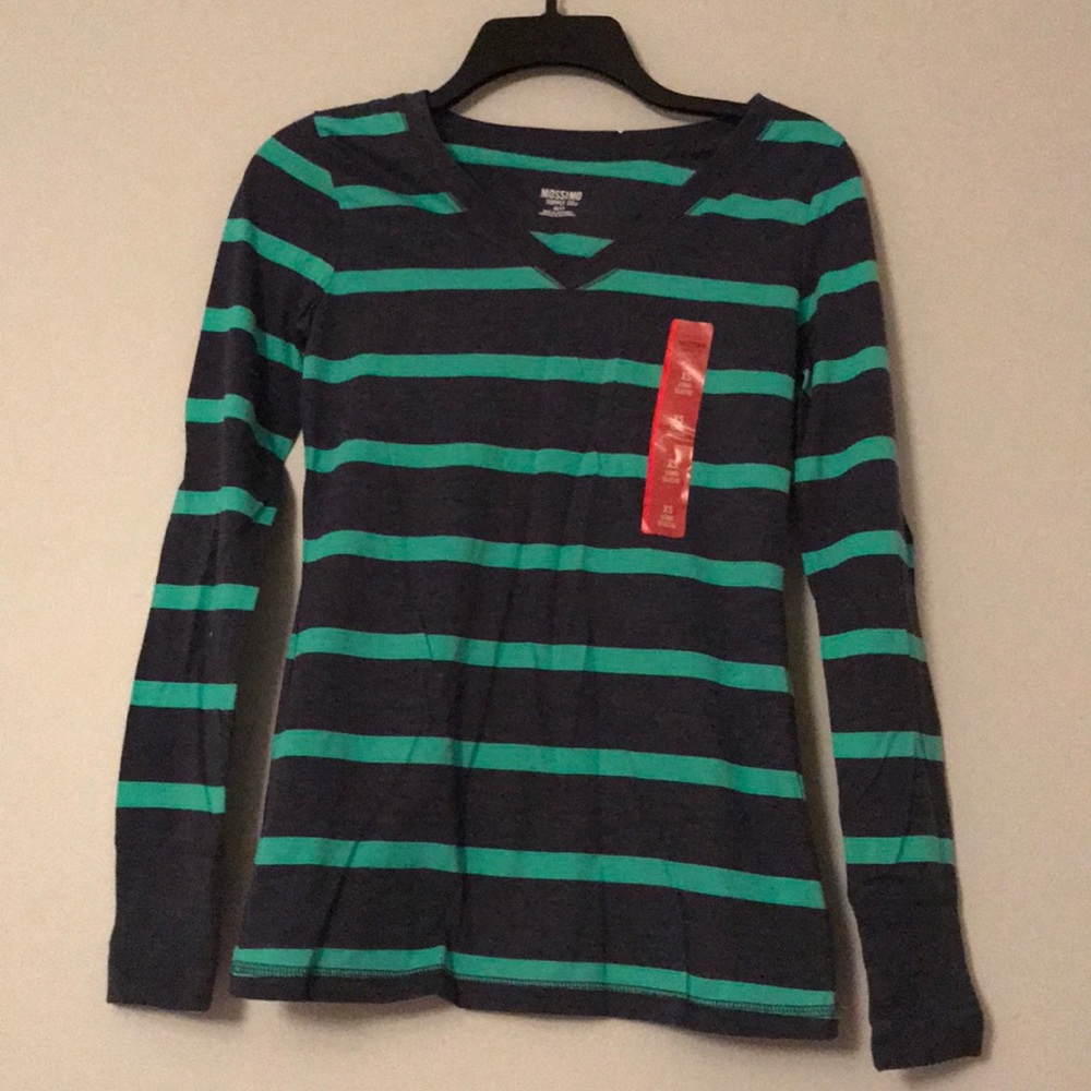 Long sleeve striped shirt